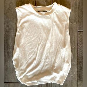 Cider cropped muscle tee